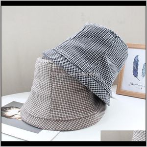 Berretti larghi Cappelli, sciarpe Guanti Fashion Aessories Drop Delivery 2021 K88 Ladys Sunscreen Fisherman For Autumn Winter Large Brim Leisure Fish