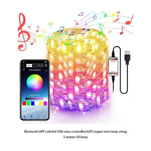 Saiten USB-LED-Streifenlicht, wechselndes String-Tape-Band, wasserdichte RGB-TV-Hintergrundbeleuchtung mit Fernbedienung