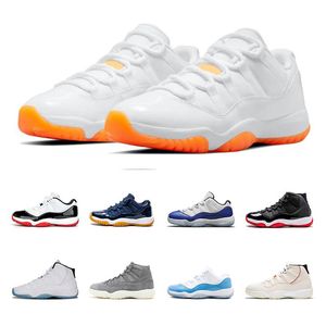 Scarpe da basket Concord High 45 11 XI 11s Cap and Gown PRM Heiress Gym Red Chicag Platinum Tint Space Jams Sneakers sportive da uomo