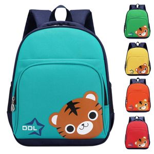 Zaino 3d Cartoon Tiger Zaini per bambini Neonate Ragazzi Bambini Cute Animal Toddler School Bag Borse per la scuola materna