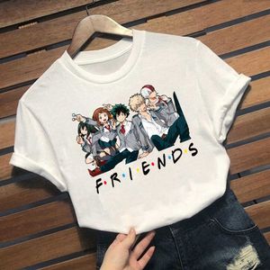 2020 Anime My Hero Academia Tees Men Tops T-Shirt Manga Katsuki Bakugou Harajuku Unisex Tshirt Mężczyzna 90. X0621