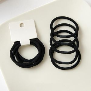 Hair Accessories Compact Size 5Pcs/Set Practical Flexible Band Girls Scrunchie Wire Scrunchy Elegant