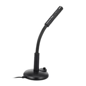 360° Adjustable USB Desktop Microphone Plug & Play Omnidirectional PC Laptop Computer Mic Conference Call Voice Recording