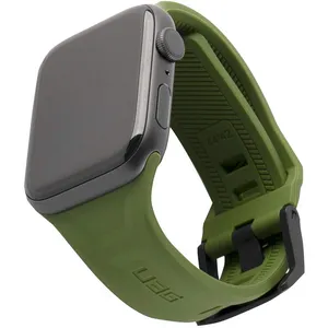 Modemärke Watchband för Apple Watch Band 8/7/6 49mm 45mm 41mm Silicone Sports Armband för IWatch6 38mm 42mm Solo Strap
