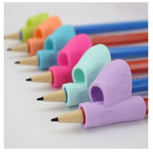 6pcs Writing Corrector Montessori Toys for Children Kids Learning Holding Device Correcting Pen Holder Postures Grip 1577 Y2