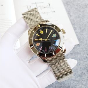 Top Mens Watch Automatyczne zegarki mechaniczne Pasek ze stali nierdzewnej Klasyczna Moda Wodoodporna Świecące Wristwatches
