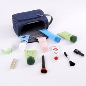 Unisex Freizeit Oxford Reisetasche Kosmetiktasche Make-up Schönheit Toilettenartikel Waschen Tragbare Hängetasche