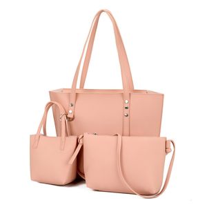 HBP não marca de três peças do Litchi Pattern Handbag Fashion One ombro feminino de bolsa Sport.0018