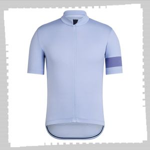 Pro Takım Rapha Bisiklet Jersey Mens Yaz Hızlı Kuru Spor Üniforma Dağ Bisikleti Gömlek Yol Bisiklet Üstleri Yarış Giyim Açık Spor Y210412110