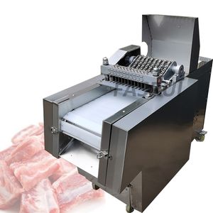 Fornecedor Frozen Chicken Bone Cutting Machine Automático Pequeno Cube Cutt Maker