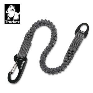 TrueLove Dog Leash伸縮性のある弾性緩衝液ナイロンシートベルトはすべての品種のために胸部ストラップで使用することができますPet製品TLL2971 211006