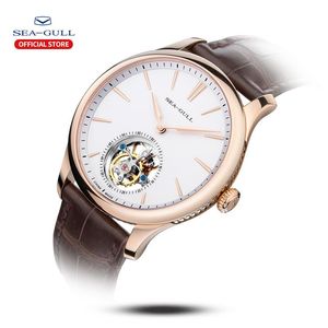 Designeruhr Mechanische Möwe Tourbillonuhr Herren Einfache Business-Armbanduhr EM9D