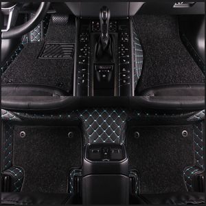 Mats de piso de carro para Land Rover Discovery 3/4/5 RANGE ROVER EVOQUE SPORTS 2004-2020 Custom à prova d 'água protetora almofada rosa