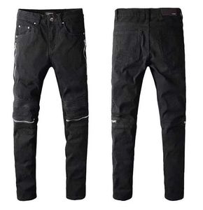 2021 Autunno Jeans da uomo in cotone elastico sottile pantaloni da lavoro di moda stile classico jeans denim pantaloni maschili colore grigio AAAAA003