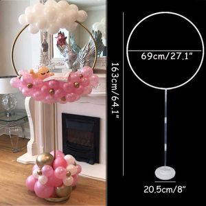 Heart Circle Balloon Arch Frame Balloons Stand Holder Kit Wedding decorations Baloon Birthday Party Baby Shower Ballon Decor 210626