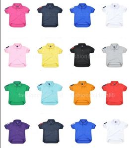 Детские футболки Tees Tees Tops Baby Boys Girls Brand Детская вышивка футболки с короткими рукавами