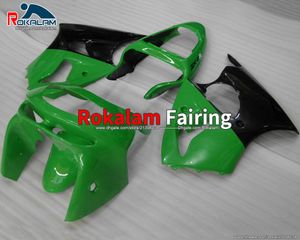 Тело зеленого обтекателя для Kawasaki Ninja ZX6R ZX-6R 98 99 1998 1999 ZX 6R ZX 6 R Road Motorcycle Catings Parts