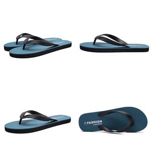 men slide slipper sport navy blue casual beach shoes hotel flip flops summer discount price outdoor mens slippers size 39-44