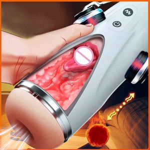Masculino Sex Masturbation Machine Realistic 3d Bocal de Sucção e Vagina 10 Modos de Vibração Máquina de Blowpipe de bolso 0114