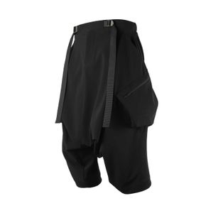 NS-202 Spodnie Samurajskie Techwear Darkwear Ninjawear Nosizism X0723
