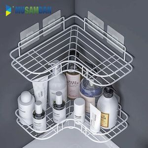 Łazienka naścienna Rama narożna Rama prysznicowa Kute Szampon Szampon Uchwyt Przechowywania Punch Special Kitchen Organizer Rack 210724