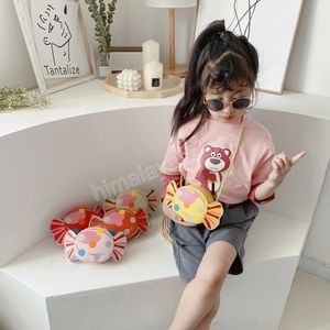 Bonito Miúdos Saco Doces Menina Mini Crossbody Bags Kawaii Pequenas Meninas Bolsas e Sacos Bebê Embreagem Bolsa Presente