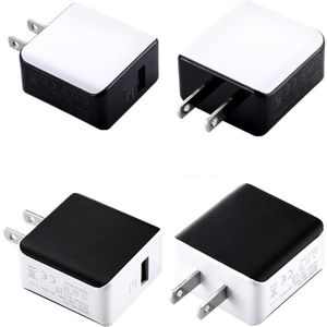 Быстрая зарядка ЕС США AC Home Wall Charger 5V 3A QC3.0 Адаптеры питания для iPhone 12 13 14 Samsung Huawei Xiaomi USB Plug