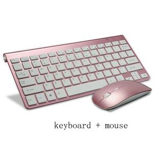 English Letter 2.4G Wireless Keyboard Mouse Combo com Receptor USB para Desktop, Computer PC, Laptop e TV inteligente em Promoção