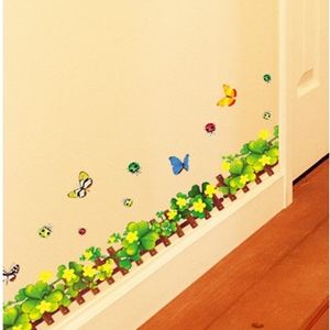 Green Butterfly Wall Sticker Removable Vinyl Art Home Wall Decal 210420