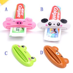 Toothpaste Squeezers Bath Accessory Cartoon Toothpastes Extruder Cleanser Squeezer Dispenser Rolling Holder Bathroom Accessories RRD6913