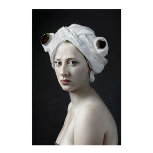 Hendrik Kerstens fotografuje swoją córkę papier w rolce plakat malarstwo drukuj Home Decor oprawione lub nieoprawione materiał z papieru fotograficznego