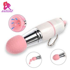 NXY wibratory Sex Toy Tongue Three Piece Gurda Mini Drążki Masaż Wibracje Doustne Lizanie łechtaczki zabawki dla kobiety 1220