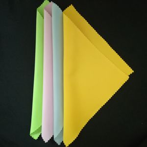 14.5*1 7.5 cm Microfiber Lens Cleaning Cloth Multicolor for Eyeglasses & Glass, Camera Lens, Cell Phones, Laptops, LCD TV Screens 100 of Pack