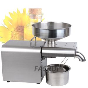 220V 1500WTemperature Controlled Stainless Steel Oil Presser Family Small Electric Cold Pressed Automatic Peanut Coconut