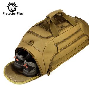 Outdoor Sports Backpack Tactical Army Bag for Men Camping Hunting Shoulder TacticasSport 35L 45L Military BagTravel Bag XA996WD Q0721