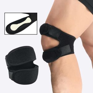 Ginocchiere per gomito 1 pezzo regolabile cinturino di supporto per tendine rotuleo per la corsa di basket fitness sport