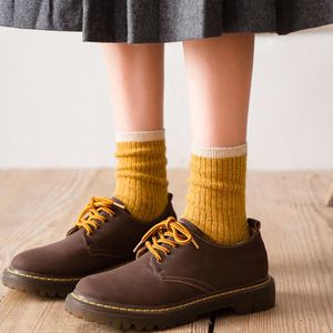 Kaşmir Yün Çorap Kadınlar için Katı Gasit Japon Kawaii Sevimli Kadın 2021 Sonbahar Kış Moda Sokak Giyim Mürettebat Çorap Çorap
