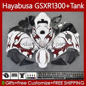 鈴木GSXR-1300 RED FLAMES GSXR-1300 CC GSXR1300 HAYABUSA 96 1996 1997 1997 1996 1996 1996 1997 1996 1996 04 04 05 05 06 06 07 GSX R1300 96-07ボディ