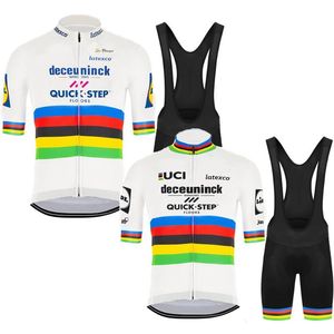 Julian Aliaphilippe World Jazda Jersey Zestaw Szybki Krok Odzież Road Rower Garnitur Rower MTB Uniform Maillot Racing Sets