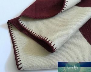 Letter Cashmere Blanket Imitation Soft Wool Scarf Shawl Portable Warm Plaid Sofa Bed Fleece Knitted Throw Towell Cape Pink Blanket Factory price expert design