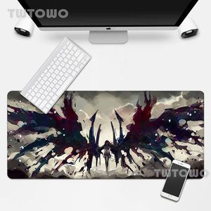 Fare Pedleri Bilek Dinlenmek Homura Akemi Anime Pad Gaming Büyük Masa Mat Mousepad Danışma Mousepads Klavye Yumuşak Oyuncu Dizüstü Halı Ofisi