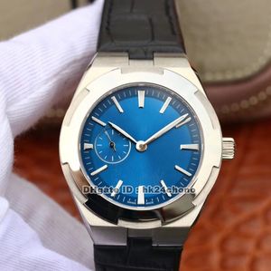 Relógios de Luxo 2300V / 100A-B170 Overseas Aço Inoxidável 37mm 5300 Automático Womens Watch Sapphire Cristal Blue Dial Strap Ladies Senhoras relógios de pulso