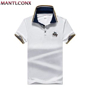 MANTLCONX Plus Size 7XL 8XL Mens Brands Short Sleeve Male Polo Men Golf Tennis Shirt Summer 210401