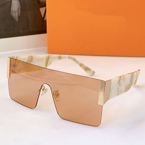 22SS Yeni Lüks Güneş Gözlüğü Bayan Erkek Z1163E Moda Klasik Açık Seyahat Sürüş Çerçevesiz Gözlük All-in-One UV 400 Lens Tasarımcı En Kaliteli Orijinal Kutusu ile