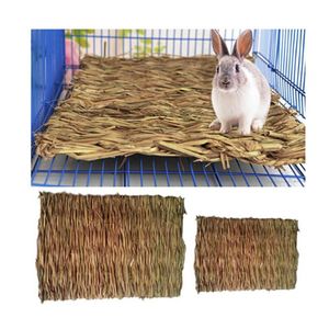 Små djurförsörjning Pet Grass Matta Hamster Bed Tissue Safe for Hedgehog