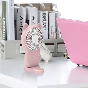 USB fan handheld portable 3-speed personal desktop fan, suitable for home office and outdoor pocket size
