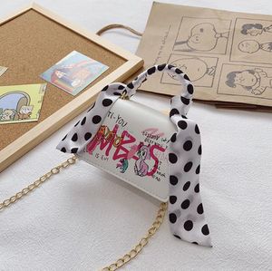 Crianças Purse dos desenhos animados 2021 Designer meninas letra Animal Animal Smitle Square Bag Kids Princess Chain Casual Wallet F215