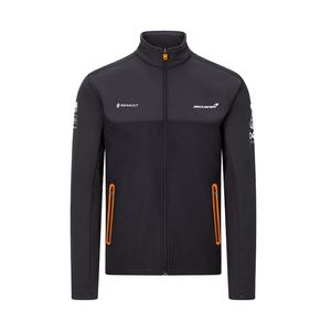 F1 Formula One Jacket Racing Team Mclaren Windproof Hoodie Motorsport Gp Full Zip Fleece Jackets Car Fans Clothing Motorcycle Jkb7