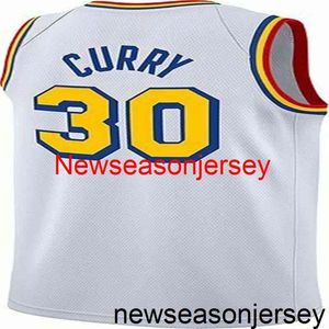 Camiseta masculina barata personalizada Stephen Curry #30 Swingman costurada masculina feminina juvenil XS-6XL camisas de basquete