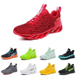 Homens Mulheres Correndo Tênis Triplo Preto Amarelo Vermelho Lemen Verde Fresco Cinza Homens Treinadores Esportivos Sneakers Dois